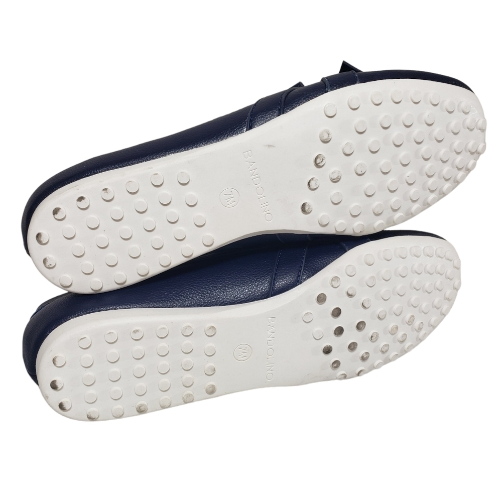 Bandolino VYola3 Dark Blue Flats Sz 7M - Picture 9 of 11